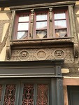 Mooie oude gevel in Turckheim.