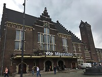 Aankomst in Maastricht
