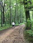 Lekker wandelen.