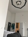 Onze kamer in hotel Vallis in Vaals.