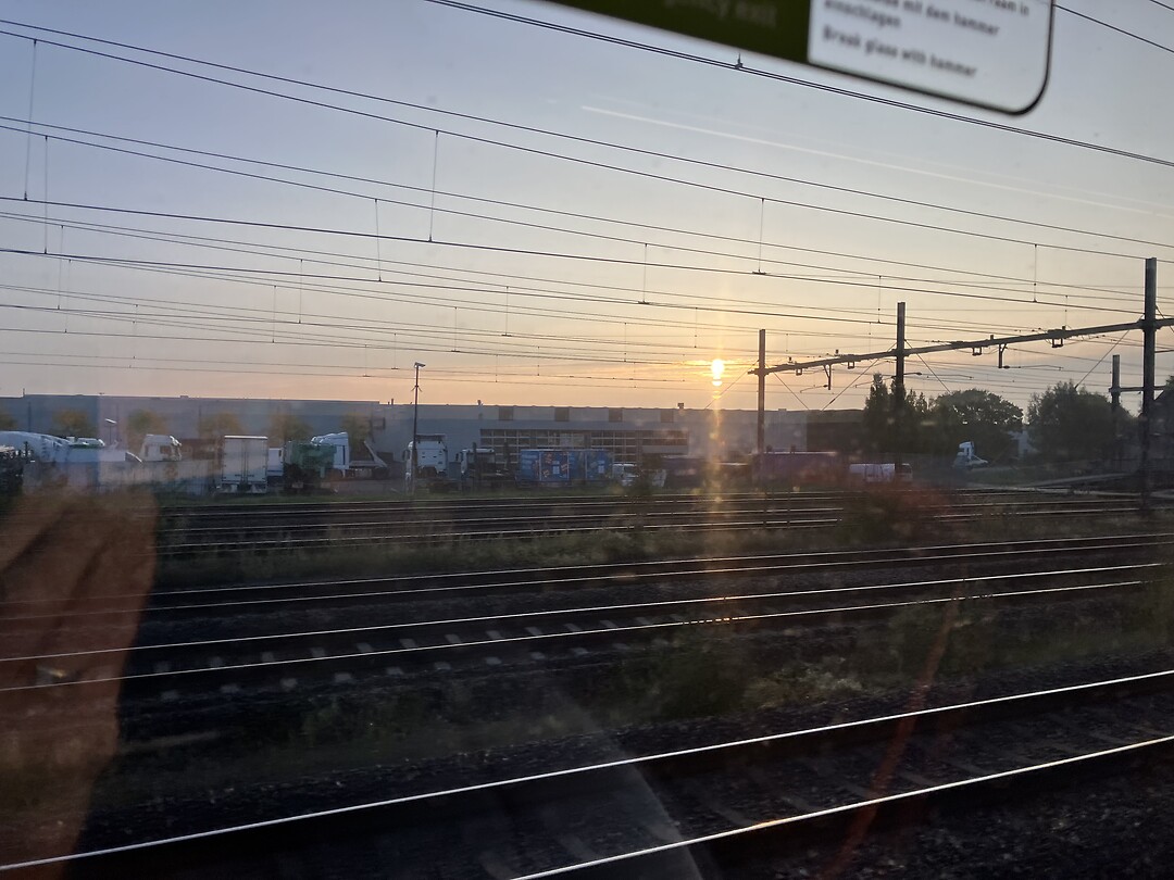 Zonsopkomst.