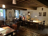 De pelgrimshuiskamer van L’Esprit du Chemin.
