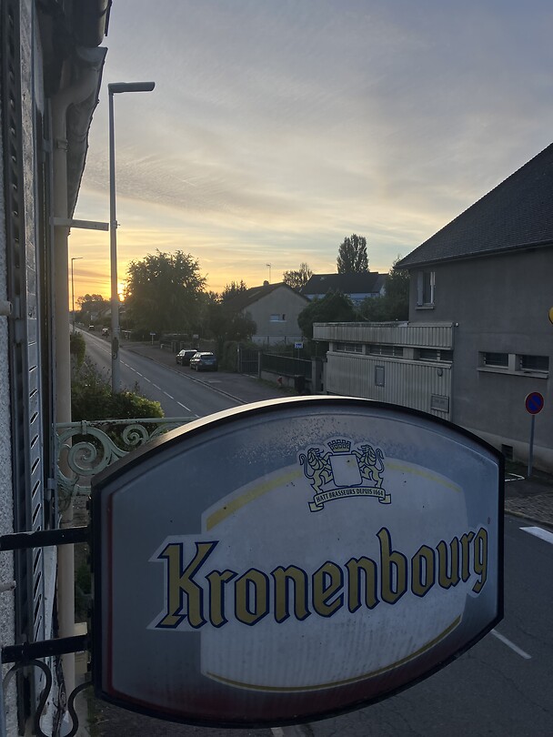 Zonsopkomst in Premery