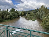 Brug over de Cher bij Saint Amand Montrond