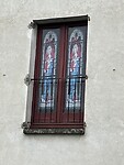 De ramen van het voormalige convent van Bénévent.
