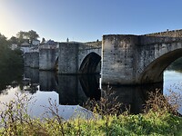 De oude historische brug.
