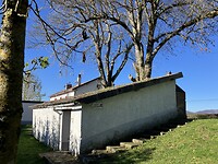 Openbaar toilet bij de picknickplaats in Burguete
