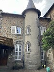 Binnenplaats van het klooster van de Soeurs Franciscaines.