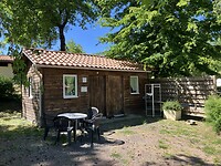 Ons nachtverblijf op camping Le Repair net buiten Thiviers.