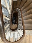 Trappenhuis drie hoog in de refuge.