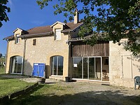 Het huis op de heuvel van Miradoux.