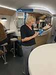 Geen zitplaats in de trein.