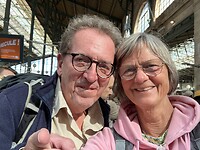 Voor de trein in Parijs naar Rotterdam