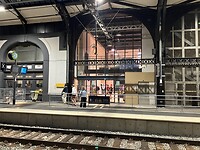 Afscheid van Netty op het station van Bayonne