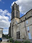 De kerk in La Reole