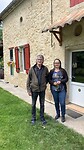 Stephane en Patricia heten pelgrims welkom in hun huis!