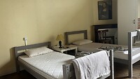 Onze slaapkamer in Captieux.