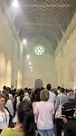 In de kapel van het klooster een grote groep jongeren en hun ouders!