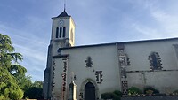 De kerk van Sault de Navailles