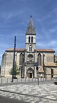De kerk van Orthez.