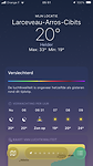 Het weer van dinsdag 26 mei in Larceveau