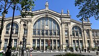 Gare du Nord in Parijs.