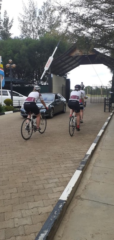Vertrek vanuit het hotel in Eldoret