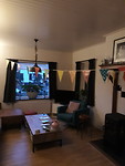 Vlaggetjes in huis