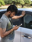 Onze chauffeur in Jaffna, Rajeev