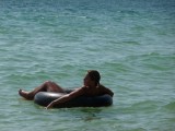 Lekker dobberen @ Independence Beach