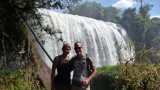 Poseren bij de Elephant Waterfall