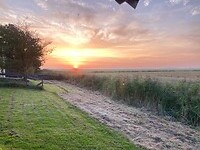 Gezicht vanuit ons slaapadres.