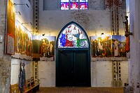 Kopie muurschildering Totentanzkapelle