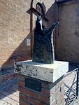 Monumentje in Torrenieri