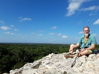 on top of lamanai