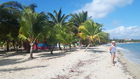 De beach voor onze cabana