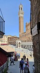 Het schelp-plein in Siena
