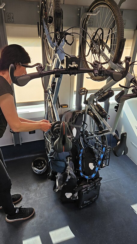 Treinen met je fiets is een gemengd genoegen