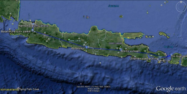 Het eerste reisverhaal vanuit Java. | Reisverhaal | Wenda Calis Frank ...