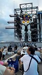 Mannetje in buik robot
