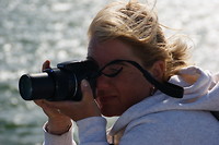 Op de veerboot vanuit Sausalito