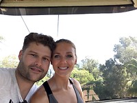In de gondel boven de dierentuin