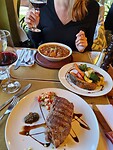 Afscheidsdiner in El Chaltén