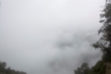 Misty Machu Picchu, ons eerste uitzicht...