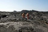 Verstopt in de lava