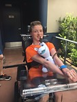 krijgt die Wes zomaar een Olafknuffel van Olaf zelf
