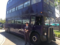 the Knight bus van Harry Potter