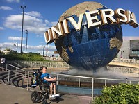 voor de laatste keer in Universal Studio's