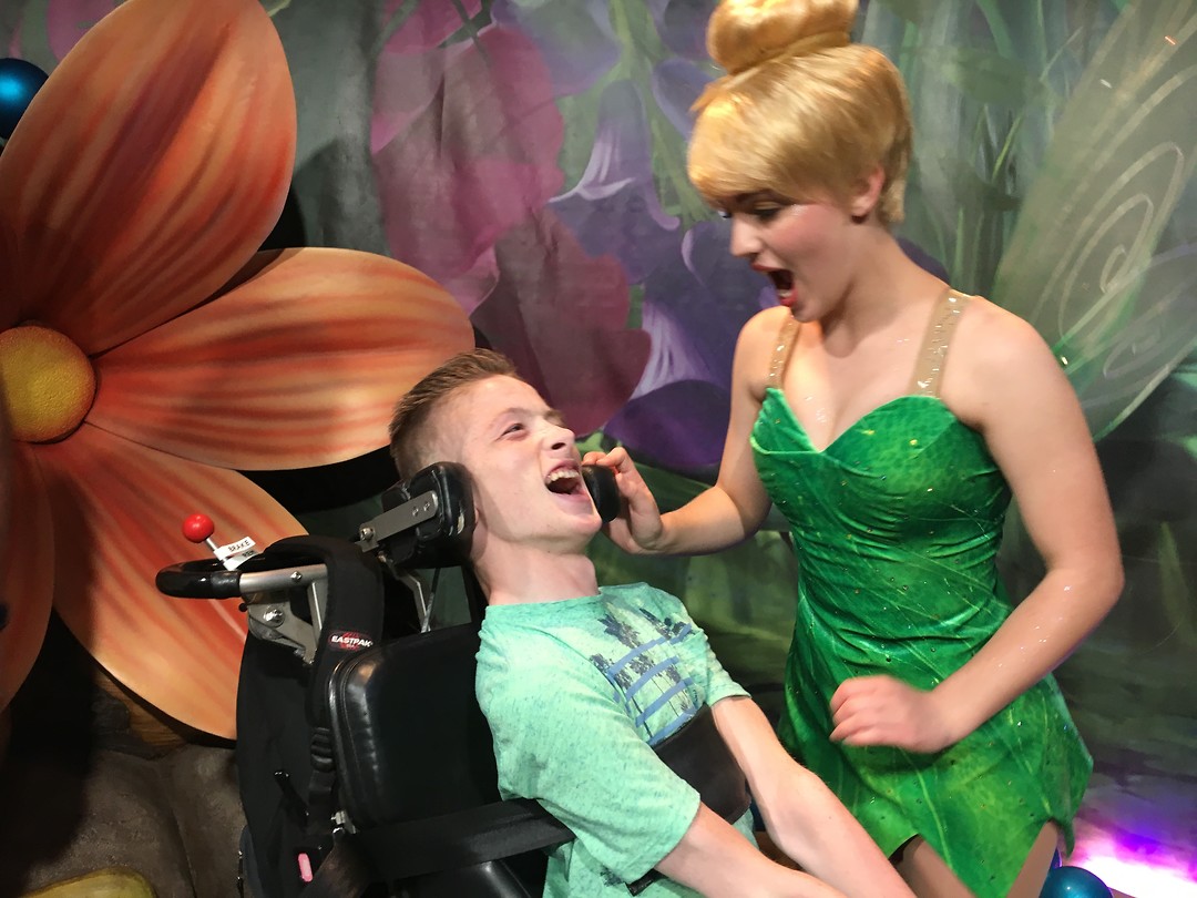 op bezoek bij tinkerbell