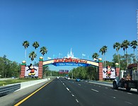 ingang Disney World, elke keer nog een wauw moment